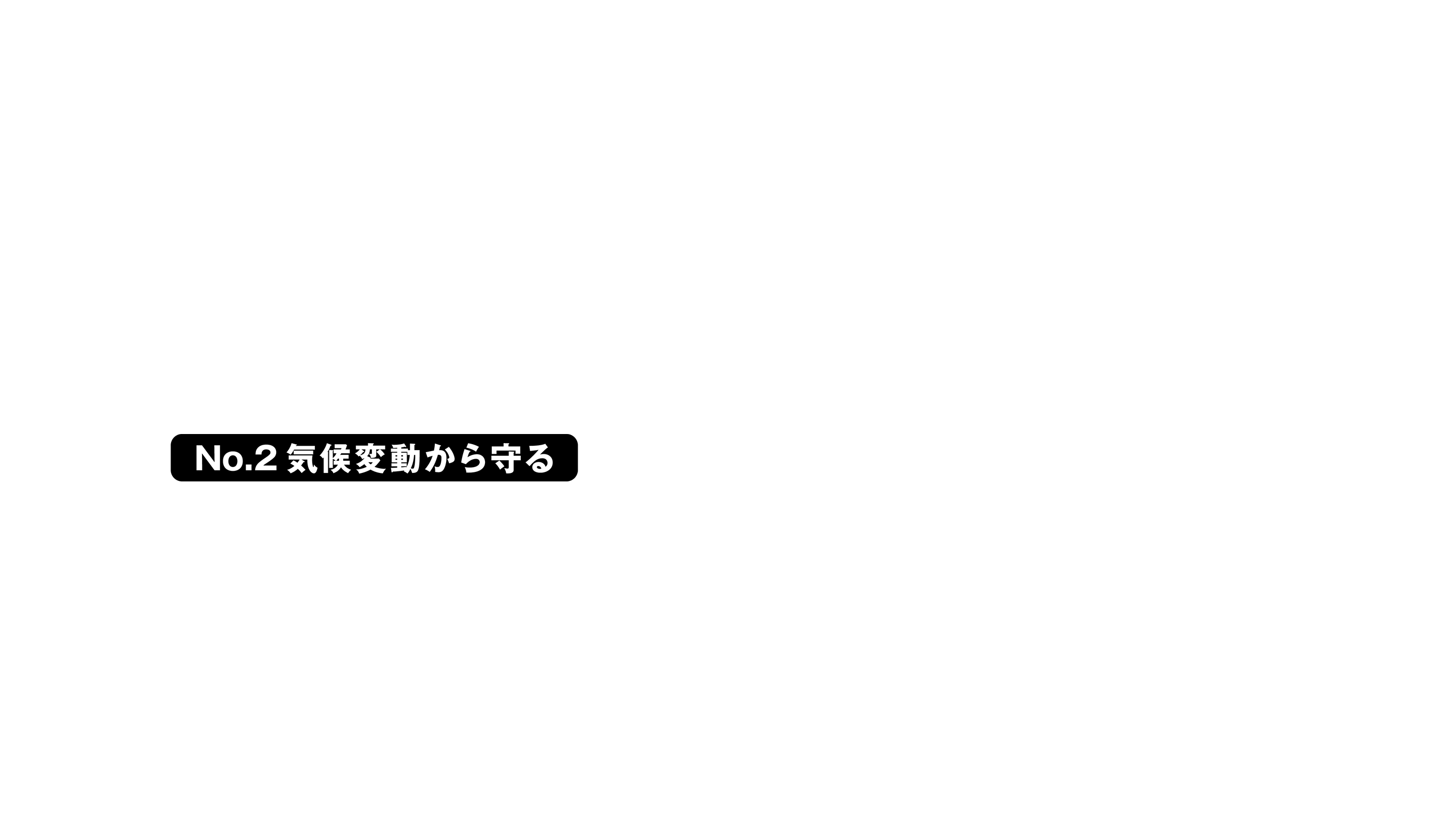 海洋プラスチックから守る