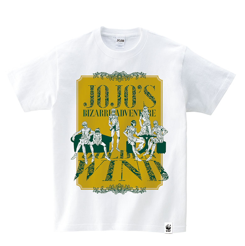 ジョジョの奇妙な冒険 Wwfコラボtシャツ発売 Wwfジャパン