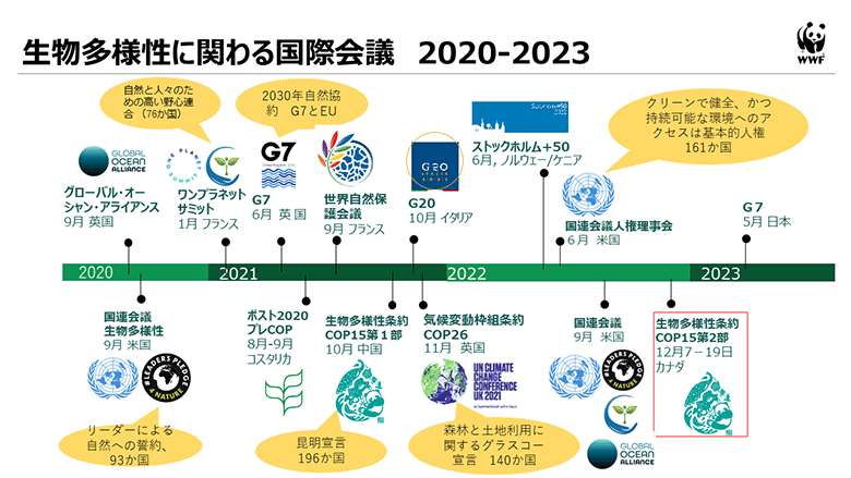 生物多様性の国際動向と実践へのカウントダウン ｜wwfジャパン